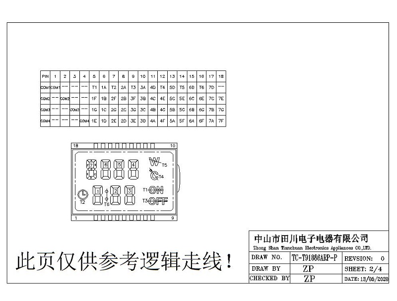 電表LCD液晶屏